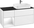 Villeroy & Boch Finion Waschbeckenunterschrank 1200 mm Glossy White Lacquer mit Beleuchtung