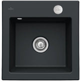 Villeroy & Boch Subway 50 S Einbauspüle Keramik Ebony CeramicPlus 525x510mm