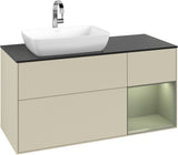 Villeroy & Boch Finion Waschtischunterschrank 1200 mm Glossy White mit Beleuchtung und SoftClosing
