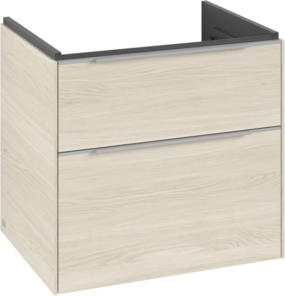 Villeroy & Boch Waschtischunterschrank Subway 3.0 C 576L0 Brilliant White mit LED-Beleuchtung