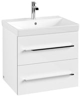Villeroy & Boch Avento Waschtischunterschrank 580 mm Crystal Grey mit 2 Auszügen