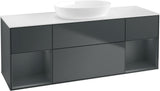 Villeroy & Boch Finion Waschbeckenunterschrank 1600 mm Glossy White Lacquer – mit LED-Beleuchtung