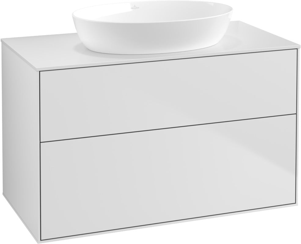 Villeroy & Boch Finion Waschtischunterschrank FA0200 1000 mm Glossy White Lacquer