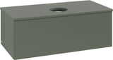 Villeroy & Boch Antao Waschbeckenunterschrank 1000 mm Anthrazit Matt Lack mit LED-Auszugsbeleuchtung