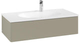 Villeroy & Boch Antao Waschtischunterschrank 988 mm mit LED-Beleuchtung und Push-Open