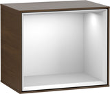Villeroy & Boch Finion Regalmodul G580GF 418x358x270mm Glossy White Lacquer mit Beleuchtung