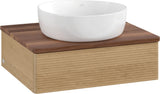 Villeroy & Boch Antao Waschbeckenunterschrank 600 mm Warm Walnut mit Auszugsbeleuchtung