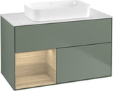 Villeroy & Boch Finion Waschtischunterschrank 1000 mm Glossy White Lacquer – mit LED-Beleuchtung & SoftClosing