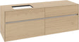 Villeroy & Boch Waschtischunterschrank Collaro 1600 mm Nordic Oak mit 4 Auszügen