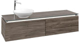 Villeroy & Boch Legato Waschbeckenunterschrank 1600 mm Glossy White mit LED-Beleuchtung