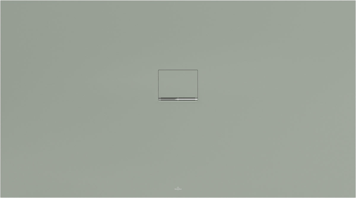 Villeroy & Boch Squaro Infinity Duschwanne 1800x1000mm Morning Green – Quaryl, Antirutsch C