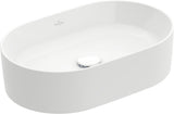 Villeroy & Boch Aufsatzwaschbecken Collaro 4A1956 560 x 360 mm Oval Weiß Alpin