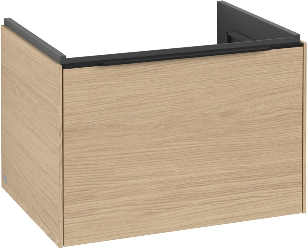 Villeroy & Boch Subway 3.0 Waschtischunterschrank C57500, 622 mm, Brilliant White, mit SoftClosing-Auszug
