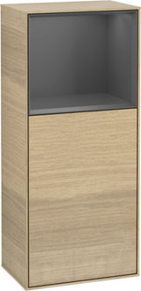 Villeroy & Boch Finion Seitenschrank G510GF, 418 mm, Glossy White Lacquer, mit Beleuchtung