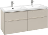 Villeroy & Boch Subway 3.0 Waschtischunterschrank 1272 mm Brilliant White mit 4 Auszügen