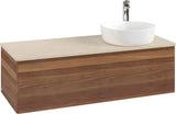 Villeroy & Boch Waschtischunterschrank Antao K34053 1200 mm Warm Walnut mit Hahn