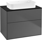 Villeroy & Boch Waschtischunterschrank Finion F6310 800 mm Glossy White Lacquer