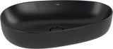 Villeroy & Boch Aufsatzwaschbecken Antao 4A7240 asymmetrisch Almond CeramicPlus 400 mm