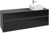 Villeroy & Boch Waschtischunterschrank Collaro C051 B0 1600 mm Glossy White mit LED-Beleuchtung