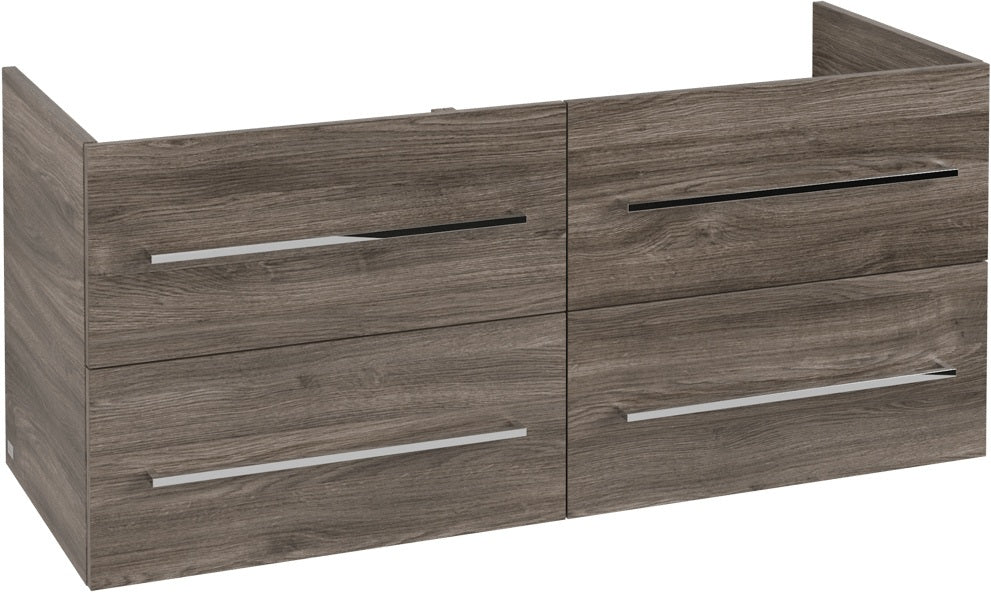 Villeroy & Boch Avento Waschbeckenunterschrank Arizona Oak 1180 mm mit 4 Auszügen