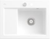 Villeroy & Boch Einbauspüle Subway 45 Compact 331301 Weiß Alpin CeramicPlus 650x510mm
