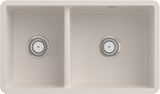 Villeroy & Boch Unterbauspüle Subway 80 U 338800AM Rechteck 750 x 440 mm Almond CeramicPlus