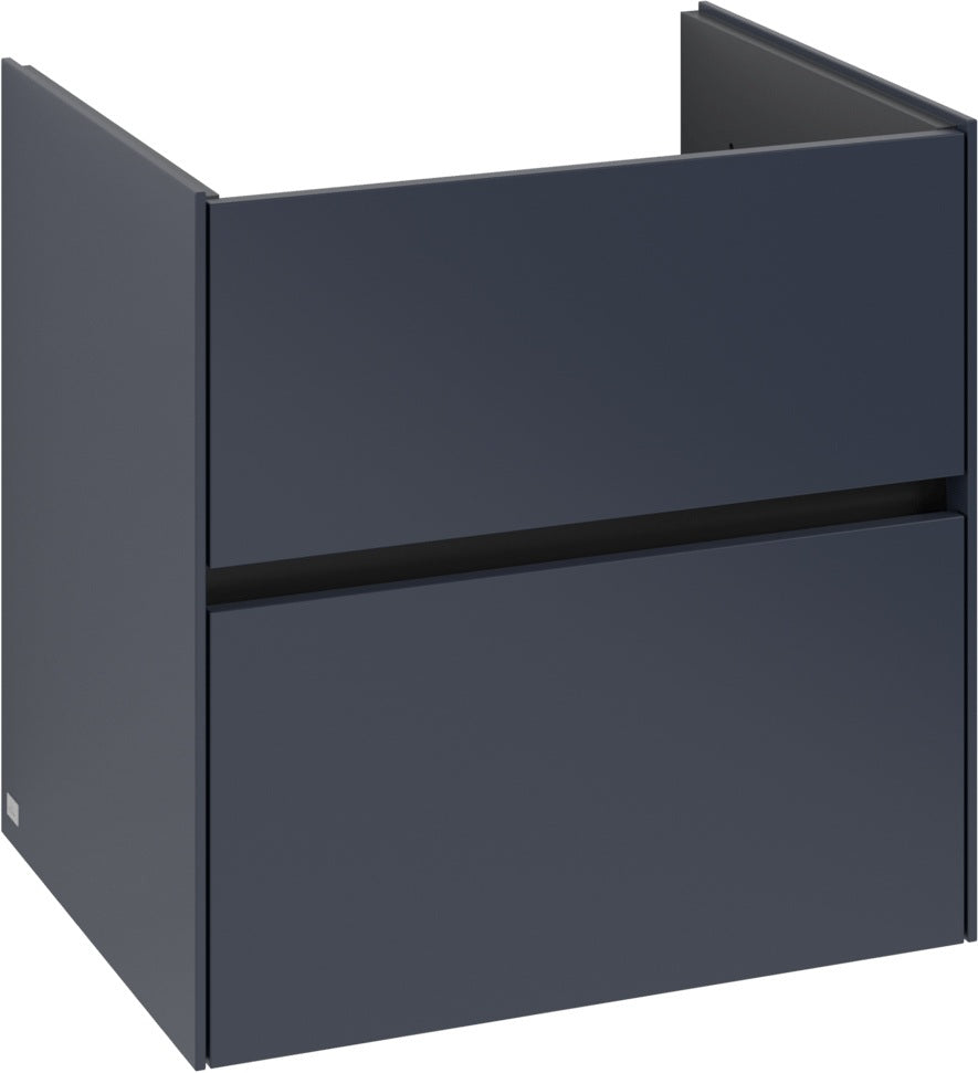 Villeroy & Boch Collaro Waschbeckenunterschrank C143 B0 White Oak 611 mm mit LED-Beleuchtung