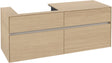 Villeroy & Boch Waschbeckenunterschrank Collaro Nordic Oak 1400 mm mit 4 Auszügen