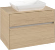 Villeroy & Boch Waschtischunterschrank Collaro C108 Nordic Oak 800 mm mit SoftClosing