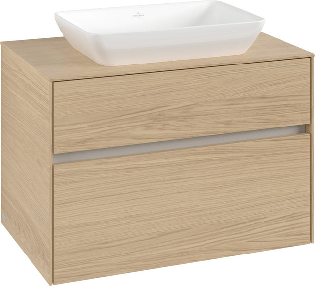 Villeroy & Boch Waschtischunterschrank Collaro C108 Nordic Oak 800 mm mit SoftClosing