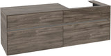Villeroy & Boch Waschtischunterschrank Collaro C023 B0 1600 mm Stone Oak mit LED-Beleuchtung und SoftClosing