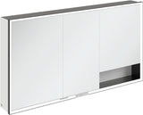 Villeroy & Boch Spiegelschrank My View+ B48110 1000 mm Graphite mit LED-Beleuchtung und SoftClosing