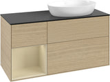 Villeroy & Boch Finion Waschtischunterschrank 1200 mm Glossy White mit Beleuchtung
