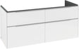 Villeroy & Boch Waschtischunterschrank Subway 3.0 C 602L0, 1272 mm, Brilliant White, mit LED-Beleuchtung