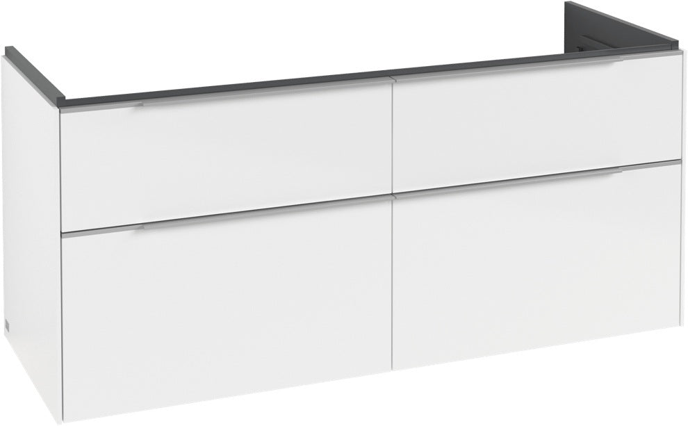 Villeroy & Boch Waschtischunterschrank Subway 3.0 C 602L0, 1272 mm, Brilliant White, mit LED-Beleuchtung