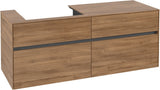 Villeroy & Boch Waschtischunterschrank Collaro C085 Kansas Oak 1400 mm mit 4 Auszügen