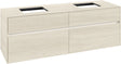 Villeroy & Boch Waschbeckenunterschrank Collaro C137 B0 1600 mm White Oak mit Beleuchtung