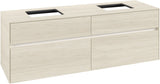Villeroy & Boch Waschbeckenunterschrank Collaro C137 B0 1600 mm White Oak mit Beleuchtung