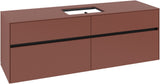 Villeroy & Boch Waschtischunterschrank Collaro C120 B0 1600 mm White Oak mit LED-Beleuchtung