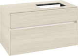 Villeroy & Boch Waschtischunterschrank Collaro C111 B0 1000 mm White Oak mit Beleuchtung & SoftClosing