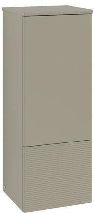 Villeroy & Boch Antao Mittelschrank 414 mm, wandhängend, mit LED-Beleuchtung und Soft-Close