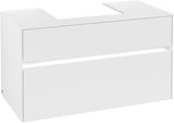 Villeroy & Boch Waschtischunterschrank Collaro C016 B0 1000 mm White Matt mit Beleuchtung