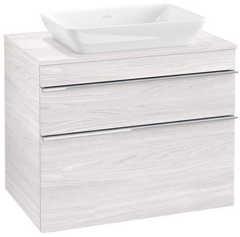 Villeroy & Boch Venticello Waschtischunterschrank 757 mm Glossy White mit 2 Auszügen