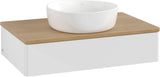 Villeroy & Boch Waschtischunterschrank Antao 800 mm Glossy White Lacquer mit LED-Beleuchtung