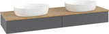 Villeroy & Boch Waschbeckenunterschrank Antao K17111 1600 mm Anthrazit Matt Lack