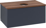 Villeroy & Boch Antao Waschtischunterschrank 800 mm Anthrazit Matt mit LED-Auszugsbeleuchtung