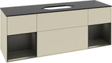 Villeroy & Boch Finion Waschbeckenunterschrank 1600 mm Glossy White Lacquer mit Beleuchtung