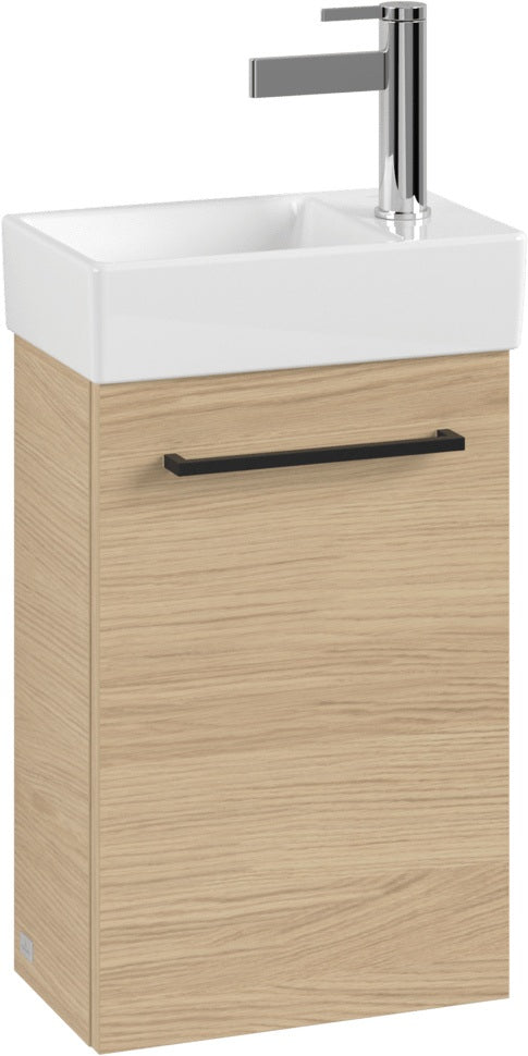 Villeroy & Boch Avento Waschbeckenunterschrank Kansas Oak 340 mm mit SoftClosing und Volcan Griff