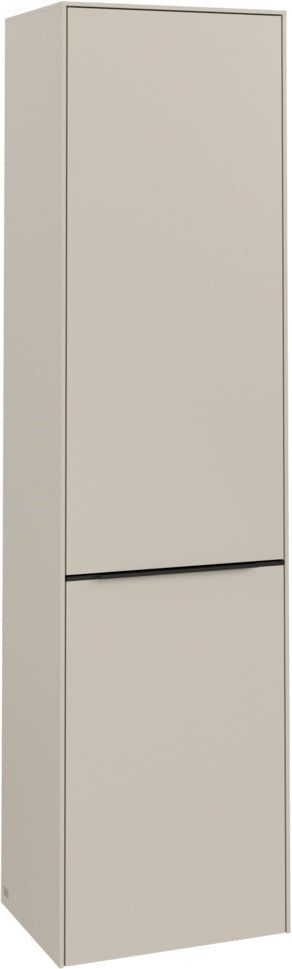 Villeroy & Boch Hochschrank Subway 3.0 C59300 Brilliant White – 450 mm, SoftClosing, Wäschekorb