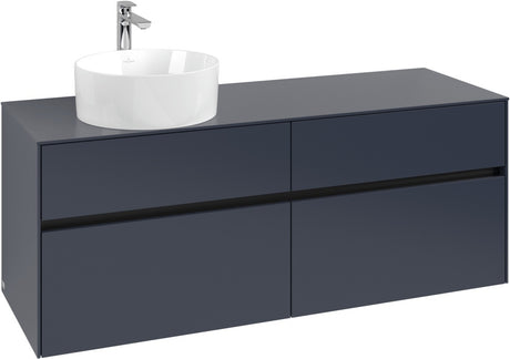 Villeroy & Boch Waschbeckenunterschrank Collaro C046 B0 1400 mm White Oak mit Beleuchtung